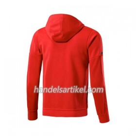 AC Mailand Hooded Trainingsjacke 2017-18 Rot